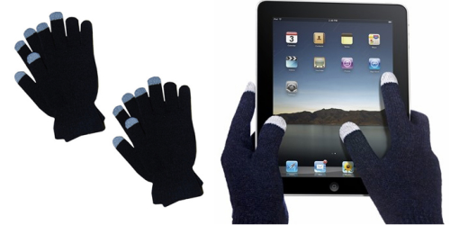 2 pairs of Unisex Touch Screen Gloves Only $2.54 + FREE Shipping – Today Only