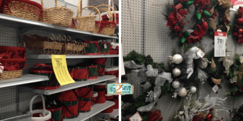 Michaels: 70% Off Holiday Clearance + More