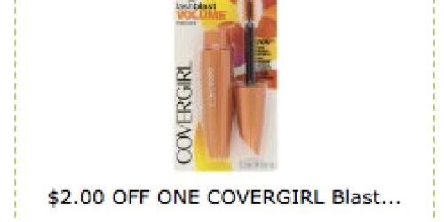Amazon: CoverGirl Lashblast Mascara as Low as Only $1.99 (Will Ship With $25 Order)