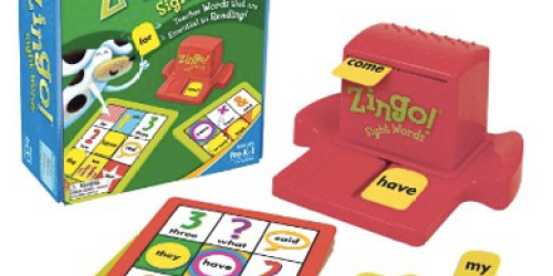 Amazon: Highly Rated Zingo! Sight Words Game Only $12.99 (Reg. $20!)