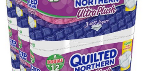 Amazon: 36 Double Rolls Quilted Northern Ultra Plush Bathroom Tissue Only $17.06 Shipped
