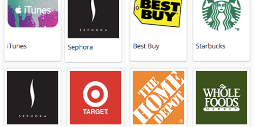 *HOT* $5 Off $25 Gift Card Purchase (Save on Best Buy, Starbucks, Target & More!) – Paypal Users Only