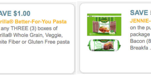 Walmart: Barilla Whole Grain Pasta Only 65¢, JENNIE-O Turkey Bacon Only $1.73 + More