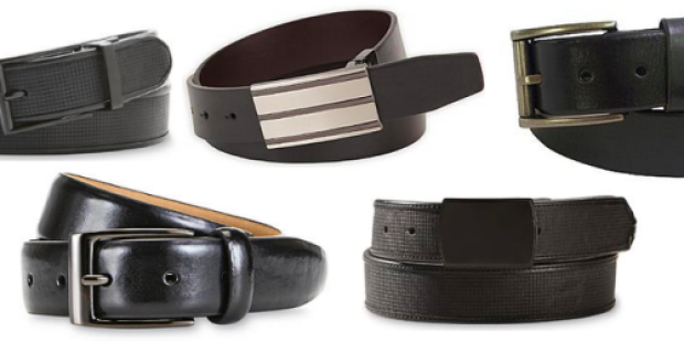 Kmart.com: Men’s Leather Belts Only $3.89 (Regularly $12.99)