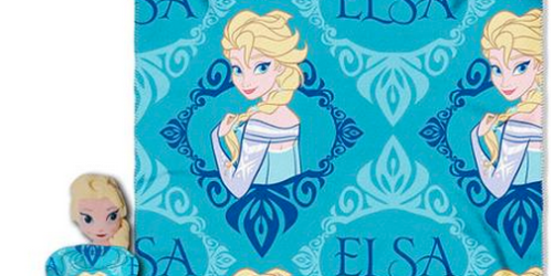 Walmart.com: Disney’s Frozen Elsa Character Pillow AND Throw Set Only $9.96