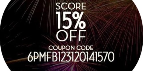 6PM.com: 15% Off Entire Order = Awesome Deals on Merrell, Coach, Patagonia & More