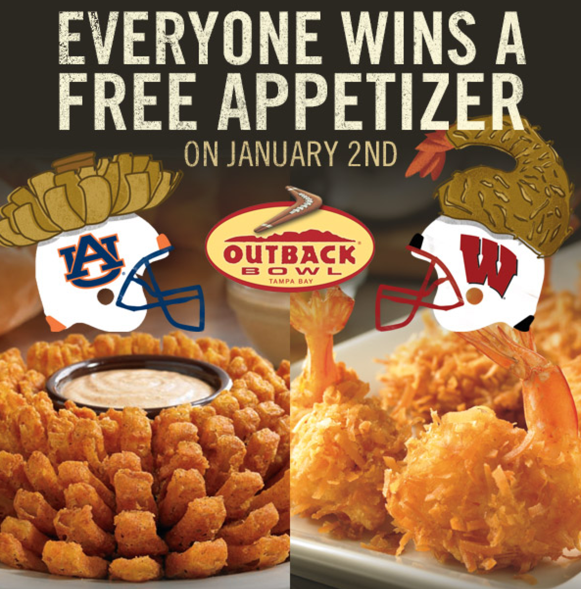Outback Steakhouse: FREE Bloomin' Onion or Coconut Shrimp ...