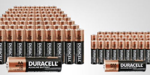 Duracell AA & AAA Coppertop 150-Count Batteries Only $47.20 Shipped (= Just 31¢ Per Battery!)