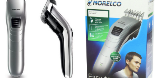 Amazon: Philips Norelco Hair Clipper Only $15.99 (Regularly $29.99)