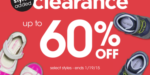 Stride Rite: 60% Off Clearance Sale + FREE Shipping on All Orders (Ends Today!)