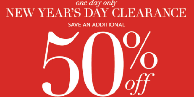 Dillard’s: Additional 50% Off Permanently Reduced Merchandise – Online and In-Store (Today Only)