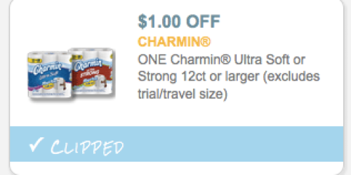 New $1/1 Charmin Ultra Soft or Ultra Strong Toilet Paper Coupon = Nice Deal at Walgreens This Week