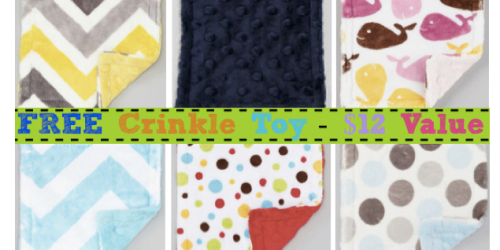 Bebe Bella Designs: FREE Crinkle Baby Toy – $12 Value  (Just Pay Shipping)