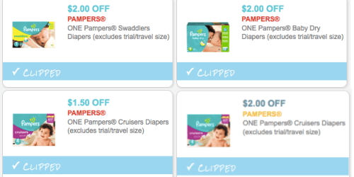 High Value $2/1 Pampers Diapers Coupons