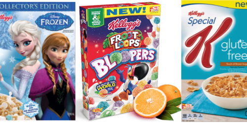 5 High Value $0.70/1 Kellogg’s Cereal Coupons (Save on Kellogg’s Disney Frozen, Special K Gluten Free, + More)