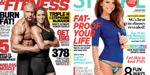 FREE 1-Year Subscriptions to Muscle & Fitness Magazine AND Shape Magazine