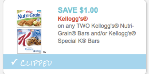 Target: Kellogg’s Nutri-Grain Bars Only $1.10 Per Box (Starting January 4th!)