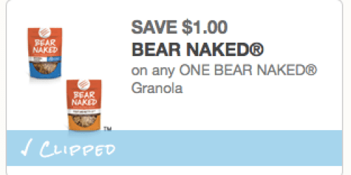 Target: Bear Naked Granola Only $1.62