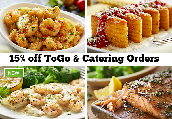 Olive Garden: 15% Off ToGo & Catering Orders