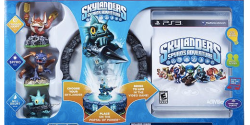 Amazon: Skylanders Spyro’s Adventure Starter Pack for PlayStation 3 Only $21.63 (Reg. $59.99!)