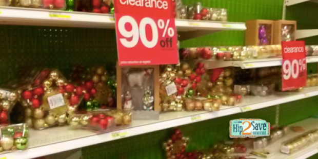 Target: Up to 90% Off Christmas Clearance = *HOT* Deals on Decor, Clothing, Starbucks & More
