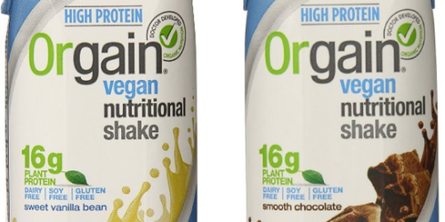 Amazon: Highly Rated Orgain Vegan Nutritional Shakes, 12-Pack Only $20.54 Shipped (Or Less!)