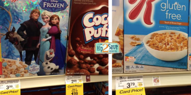 Safeway & Affiliate Shoppers: Kellogg’s Cereals Only $1.29 Per box (Including Frozen, Gluten-Free & More!)