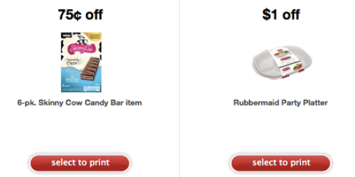 Target: New Printable Store Coupons (Save on Skinny Cow, Coffee-Mate, Rubbermaid, Glade & More!)