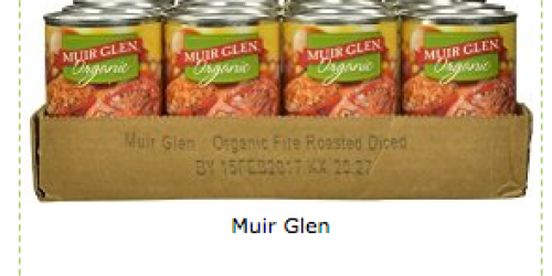 Amazon: 20% Off Muir Glen Products Coupon = Muir Glen Fire Roasted Organic Tomatoes Only $1.04 Per Can
