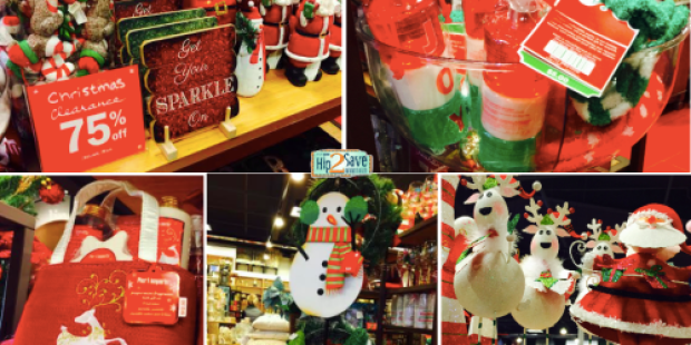 Pier 1 Imports: 75% Off Christmas Clearance (Nice Deals on Decor, Socks, Lotions, and More!)