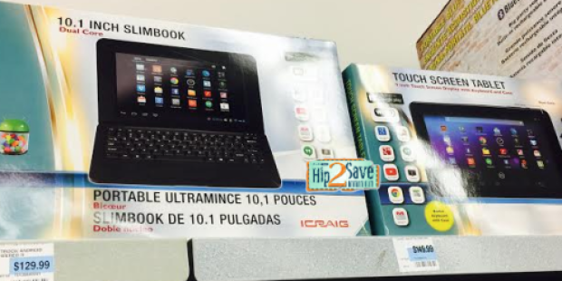 Rite Aid: Craig 9 Inch Touch Screen Tablet Or 10.1 Inch Slimbook ONLY $37.50 (Reg. $129.99-$149.99)