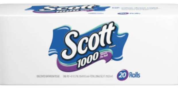 Staples.com: Scott 1000 Bath Tissue 20 Rolls Only $9.99
