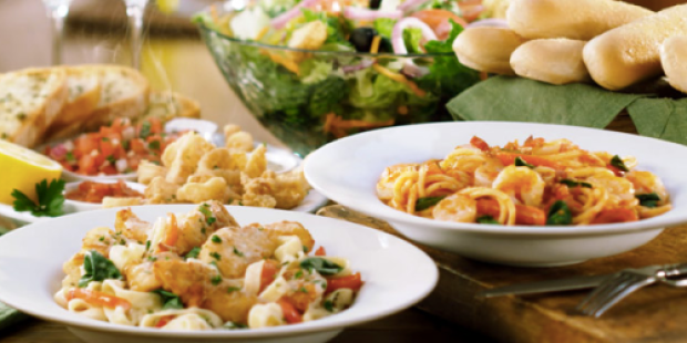 Olive Garden: $6 Off Dinner for Two Coupon