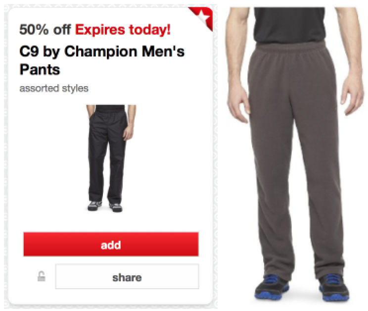 Target Cartwheel: 50% Off C9 by 