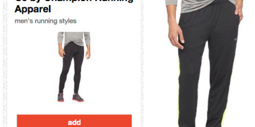 Target Cartwheel: 50% Off Men’s C9 by Champion Running Apparel (Today Only!) + Great Online Clothing Deals