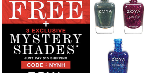 Zoya: 3 Full-Size Bottles of Nail Polish + 3 Mini Polishes Only $15 Shipped