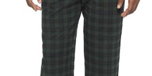 Target.com: Men’s Merona Green Plaid Sleep Pants Only $4.09 (Regularly $12.99)