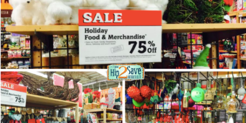 Cost Plus World Market: 75% Off Holiday Food & Merchandise