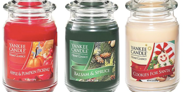 Staples.com: Large Jar Yankee Candles Only $9.99 Shipped (Reg. $27.99!)