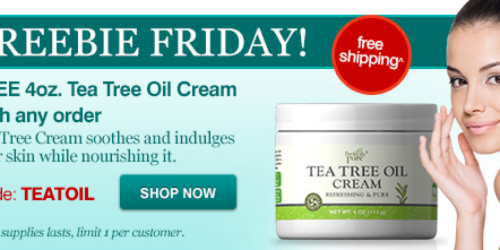 Puritan’s Pride: Score a Bag of Organic Candy & Tea Tree Oil Cream for ONLY $1.68 Shipped + More Deals