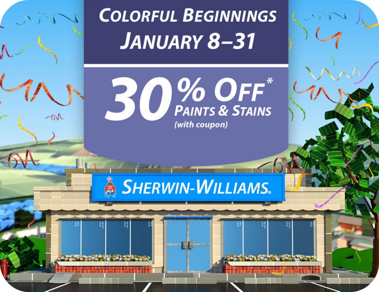 Sherwin Williams: Save 30% Off Paints & Stains + 15% Off Painting ...