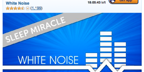 Amazon: FREE White Noise Android App (Today Only)