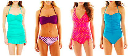 jcpenney clearance bathing suits