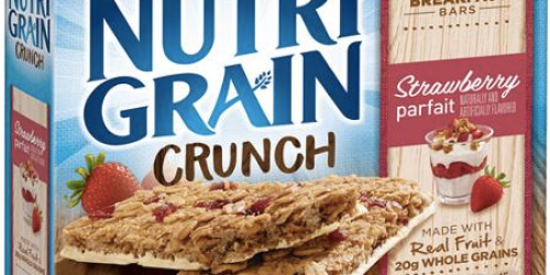 High Value $1/1 Kellogg’s Nutri-Grain Crunch Crunchy Breakfast Bars Coupon