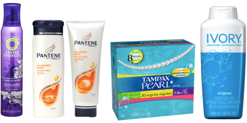 TONS of New Personal Care Coupons (Pantene, Herbal Essences, Tampax & More)