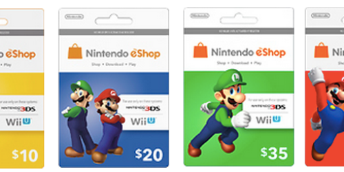 BestBuy.com: 10% Off Nintendo eShop Cards + FREE Shipping (Today Only!)