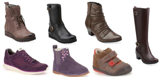 clarks winter shoes