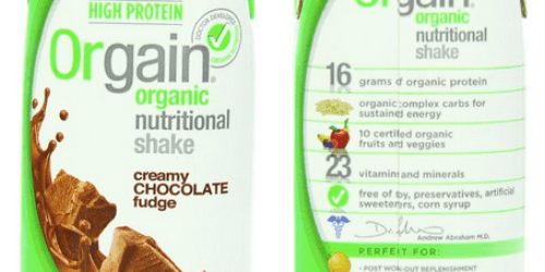 Amazon: Highly Rated Orgain Organic Nutritional Shakes, 12-Pack Only $17.53 Shipped (+ Orgain Kids Shakes Only $13.64 Shipped)