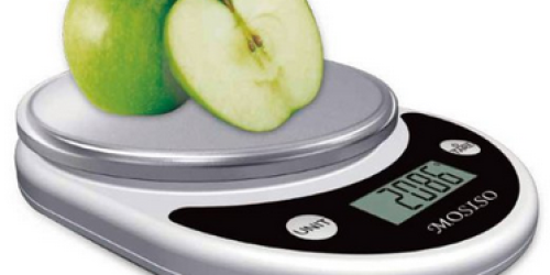 Amazon: Mosiso Pro Digital Kitchen Food Scale Only $12.75 (Regularly $39.99)