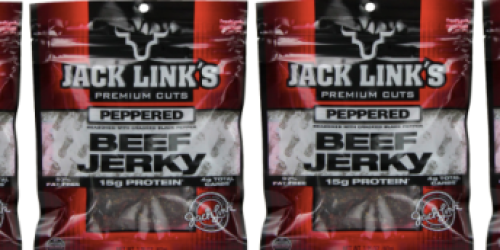 Amazon: Jack Link’s Peppered Beef Jerky 3.25-Ounce Bags (Pack of 4) Only $12.23 Shipped